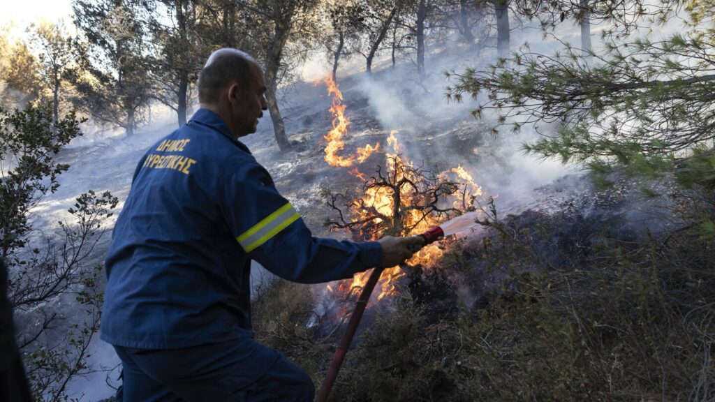 North Macedonia is seeking EU assistance as wildfires burn across the Balkans