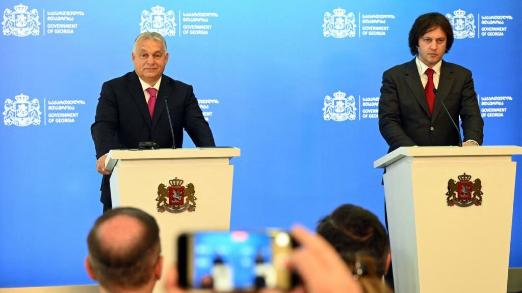 Orban courts EU ire by endorsing disputed Georgia election vote