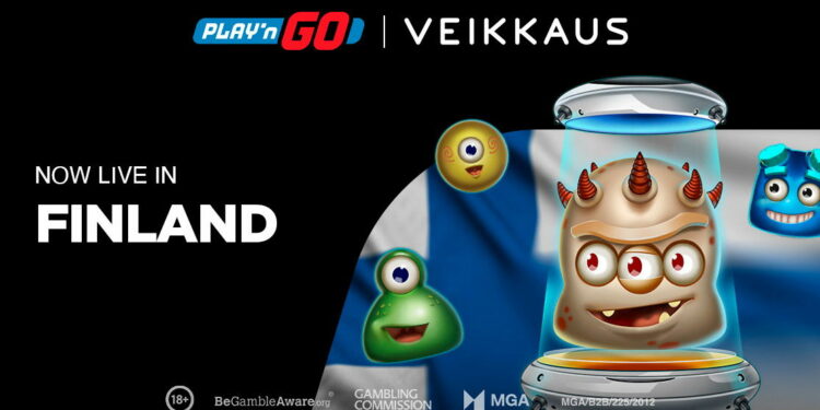 Play'n GO to launch online titles in Finland through partnership with state lottery Veikkaus