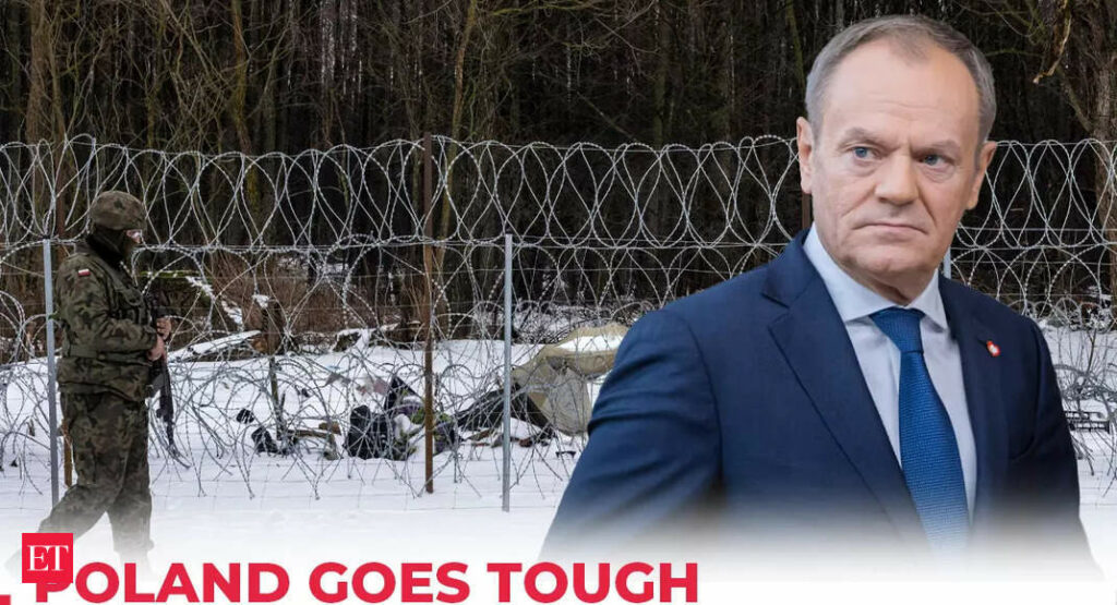 Poland goes tough on migrants, plans to suspend asylum rights after Belarus border tensions – The Economic Times Video