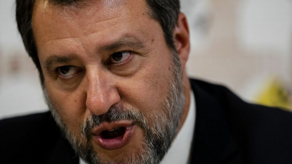 Prosecutors request six year jail sentence in migrant trial for Italy’s deputy PM Matteo Salvini