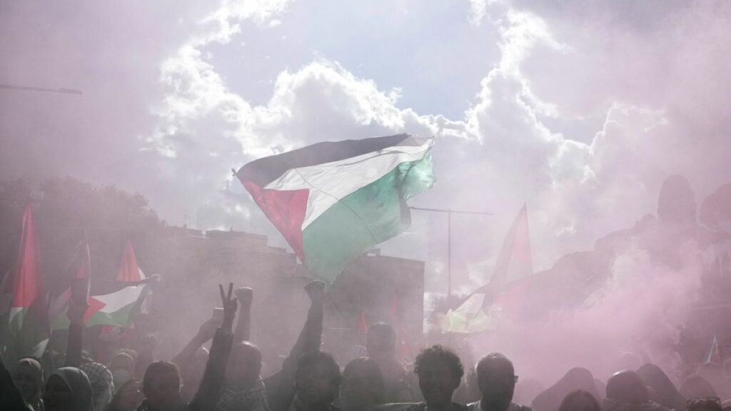 Rallies held across Europe ahead of Hamas-Israel war anniversary