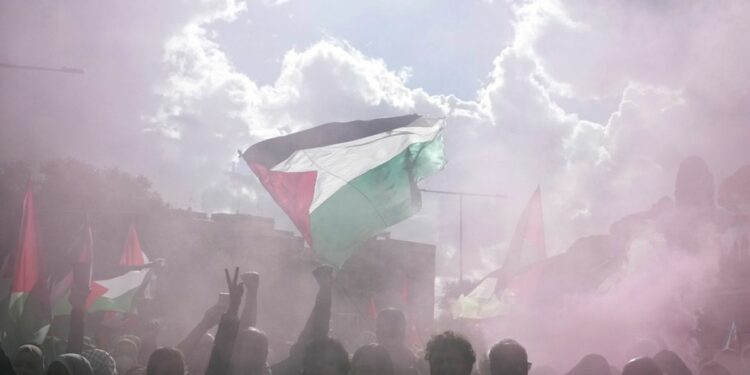 Rallies held across Europe ahead of Hamas-Israel war anniversary