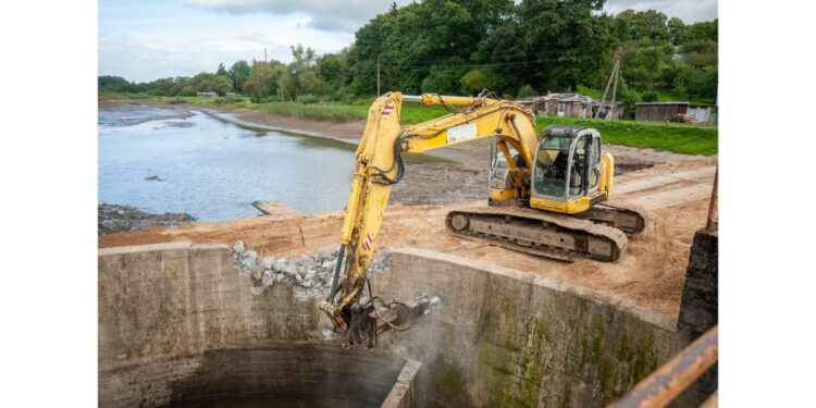 Restoring connectivity on the Salantas River in Lithuania