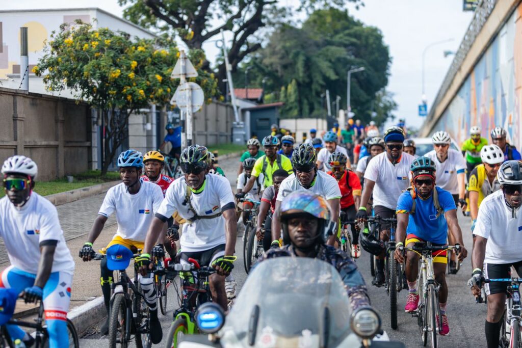 “Ride with Team Europe” event ends successful in Accra