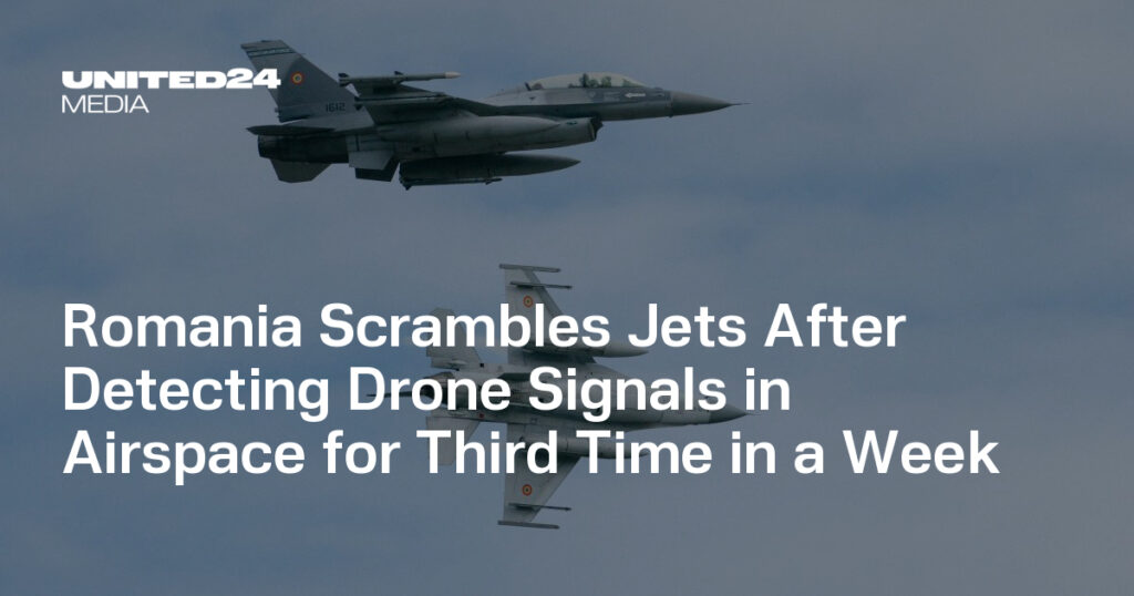 Romania Scrambles Jets After Detecting Drone Signals in Airspace for Third Time in a Week