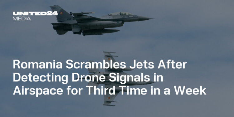 Romania Scrambles Jets After Detecting Drone Signals in Airspace for Third Time in a Week