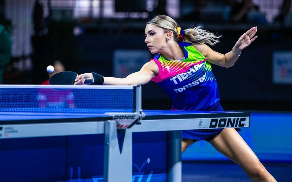 Romanian Bernadette Szocs wins two silver medals at European Individual Table Tennis Championships