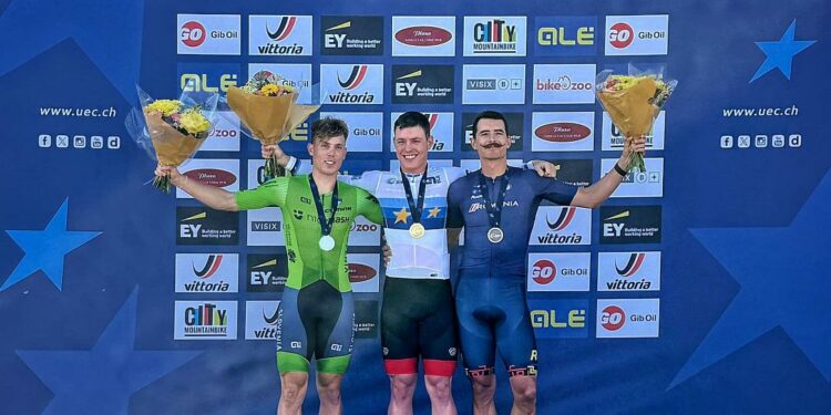 Romanian cyclist wins bronze at European Mountain Bike Eliminator Championships