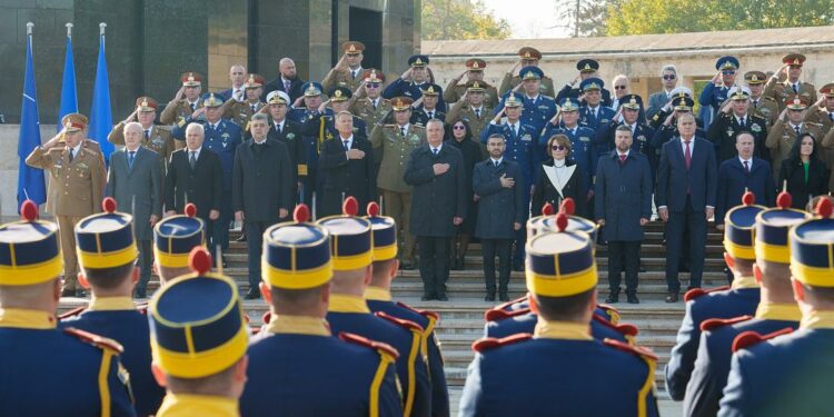 Romanian leaders, state officials mark Armed Forces Day