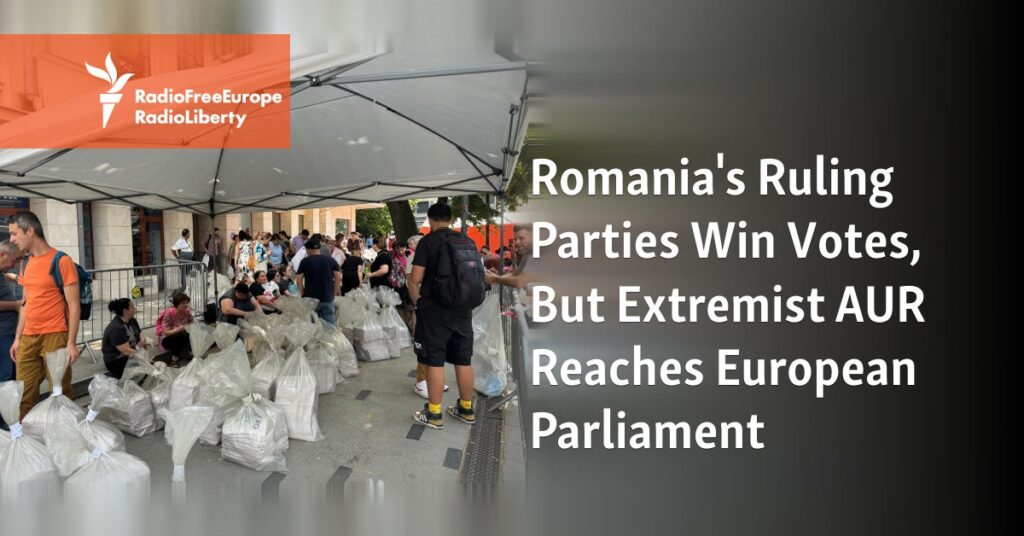 Romania's Ruling Parties Win Votes, But Extremists Reach European Parliament