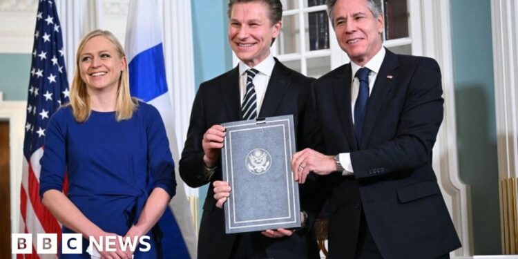 Russia summons Finland ambassador over US border accord