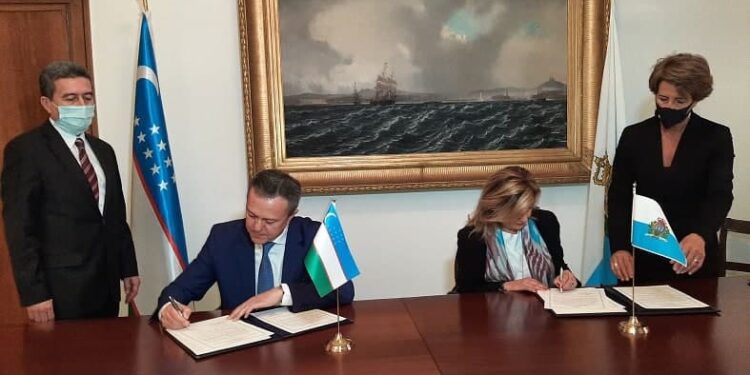 San Marino and Uzbekistan seek co-operation after establishing diplomatic relations