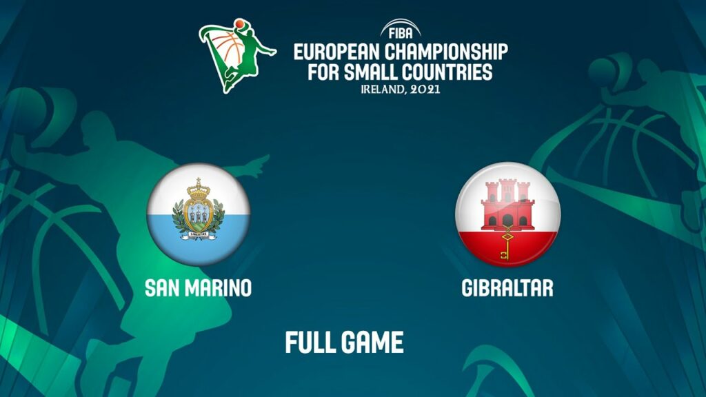 San Marino v Gibraltar | Full Game - FIBA European Championship for Small Countries 2021