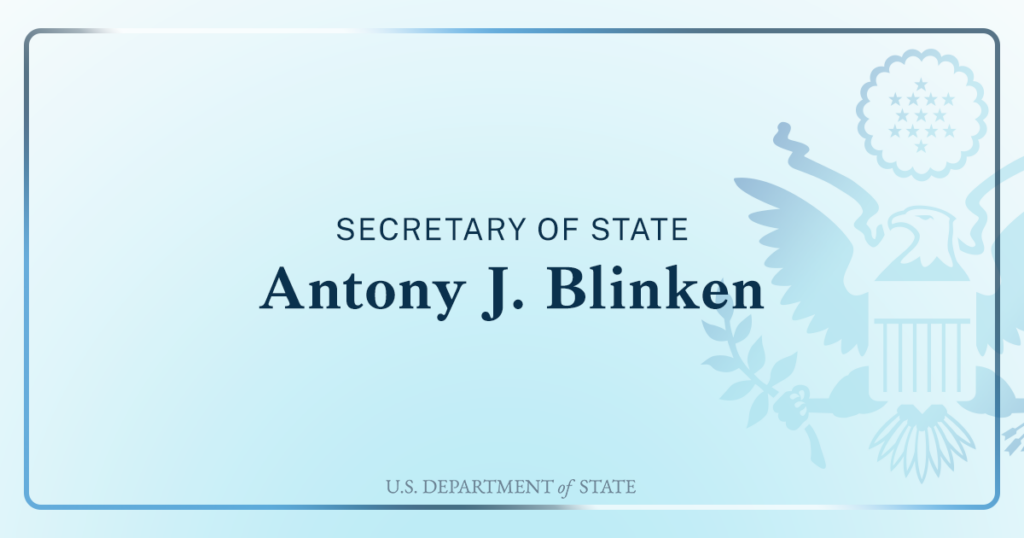 Secretary Antony J. Blinken And United Kingdom Foreign Secretary David Lammy Joint Press Availability