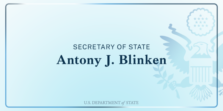 Secretary Antony J. Blinken And United Kingdom Foreign Secretary David Lammy Joint Press Availability