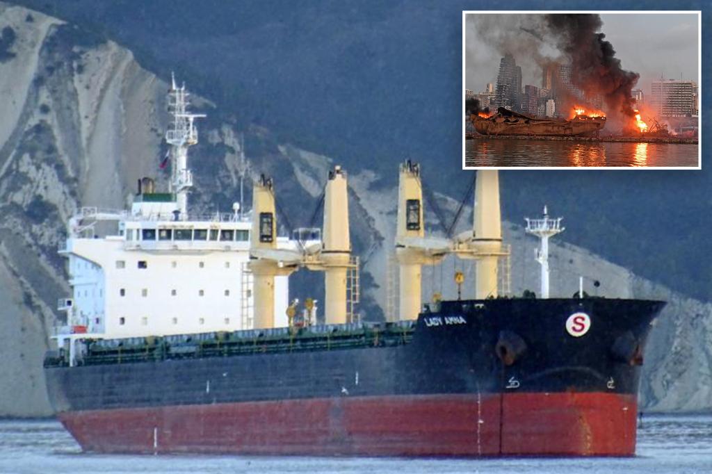 Ship in dire need of repairs carries explosive cargo — but can't dock because ports fear Beirut-type explosion