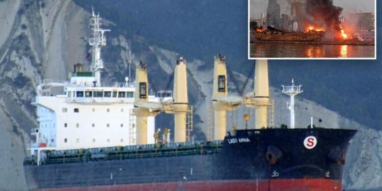 Ship in dire need of repairs carries explosive cargo — but can't dock because ports fear Beirut-type explosion