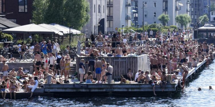 Southern Europeans are flocking to Denmark fleeing heat