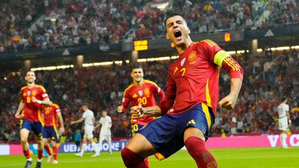 Spain Crush Serbia 3-0 To Book Place In UEFA Nations League Quarter-finals