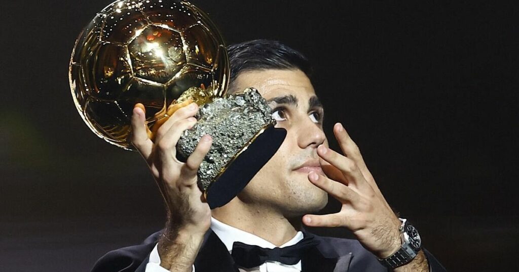 Spain's Rodri wins Ballon d'Or for best player in the world - Deccan Herald