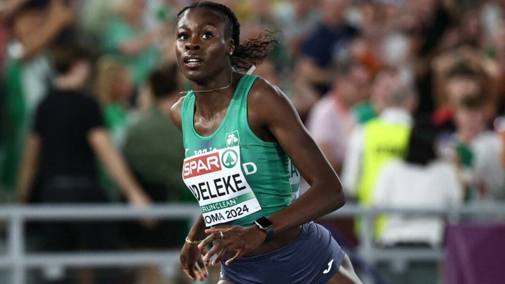 Sprinter Rhasidat Adeleke goes for gold at Paris Olympics