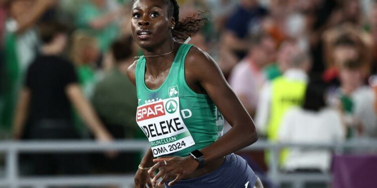 Sprinter Rhasidat Adeleke goes for gold at Paris Olympics