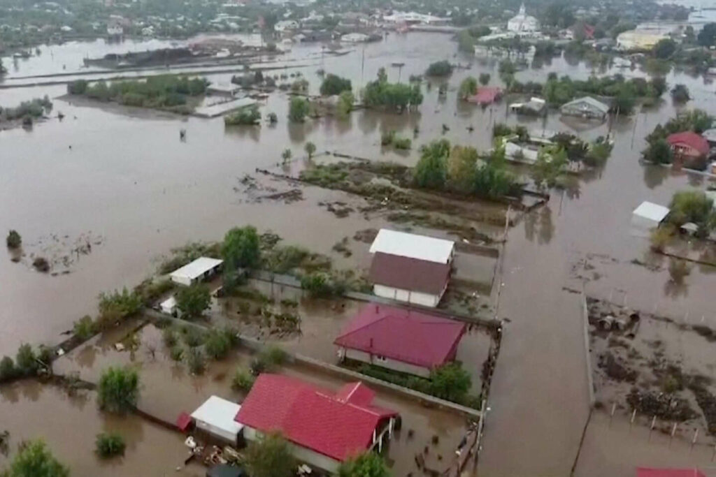 Storm Boris rages on in eastern and central Europe