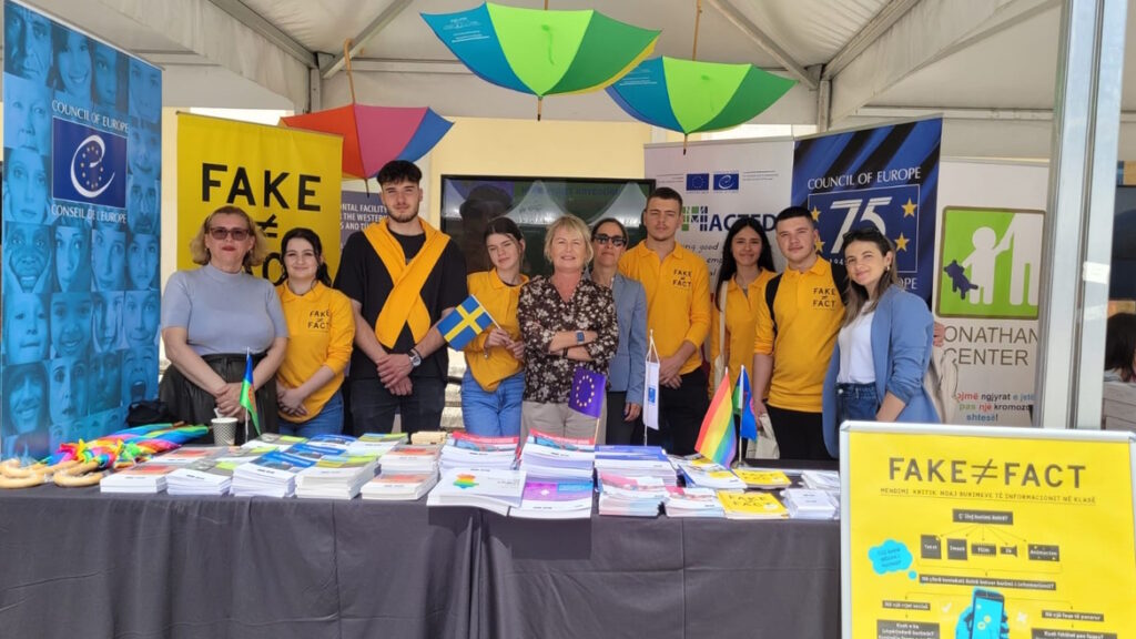 Strengthening Democratic Citizenship Education in Albania at the EU Fair