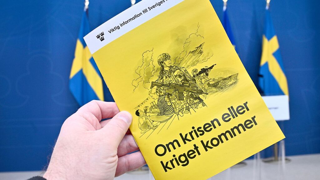 Sweden updates a Cold War-era booklet with nuclear attack advice