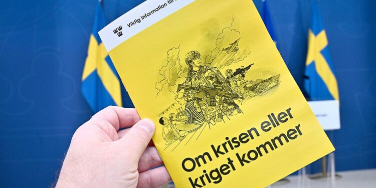 Sweden updates a Cold War-era booklet with nuclear attack advice