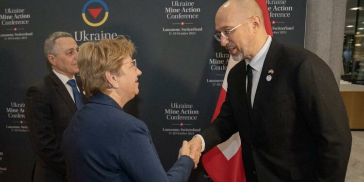 Switzerland to supply Ukraine with three demining vehicles