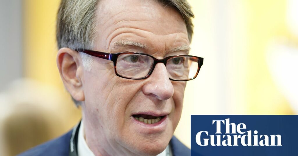 Talks on UK rejoining EU could start in 10 years’ time, says Peter Mandelson | Brexit