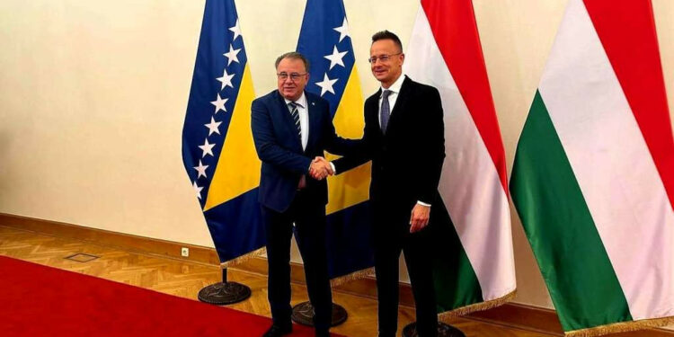 The Prime Minister of the Federation of BiH met with Hungarian Minister of Foreign Affairs