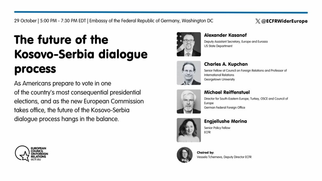 The future of the Kosovo-Serbia dialogue process - European Council on Foreign Relations