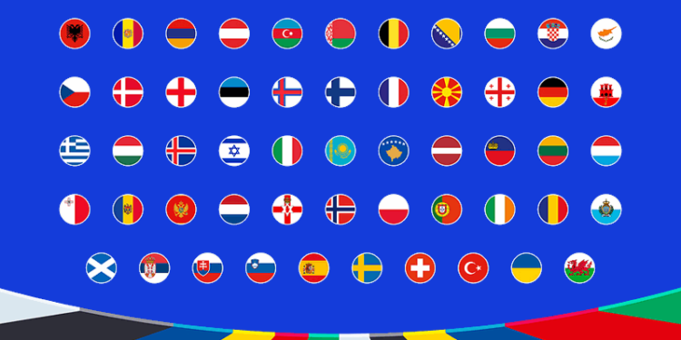 european flags european football leagues