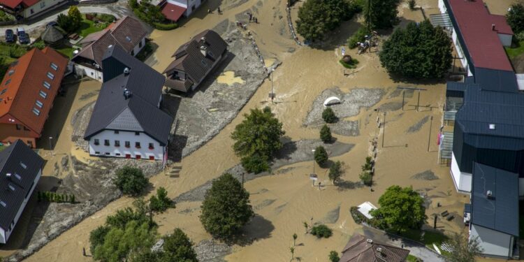 Torrential rain in northern Slovenia triggers landslides