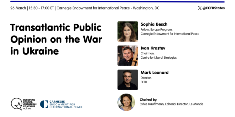 Transatlantic Public Opinion on the War in Ukraine