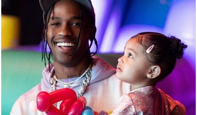 Travis Scott enjoys Monaco Grand Prix with daughter Stormi