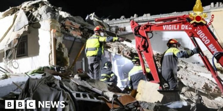 Two children among four dead in suspected gas explosion in Italy