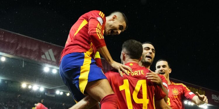 UEFA Nations League: Spain books quarterfinal berth with 3-0 win over Serbia