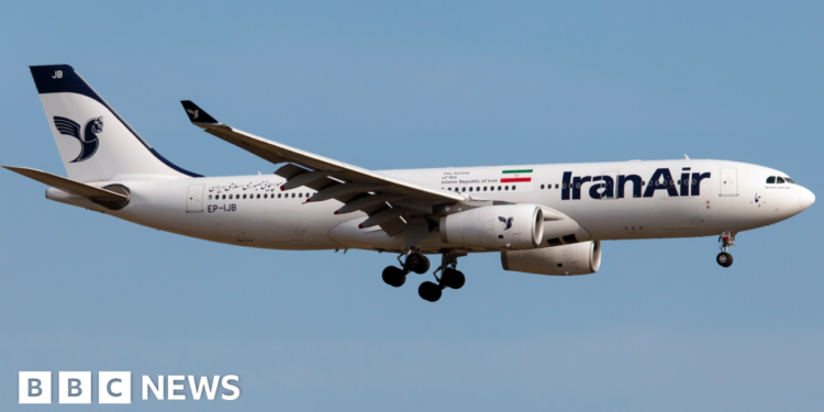 UK halts all Iran flights as allies step up sanctions