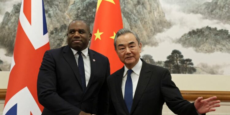 UK presses China on weapons to Russia – POLITICO