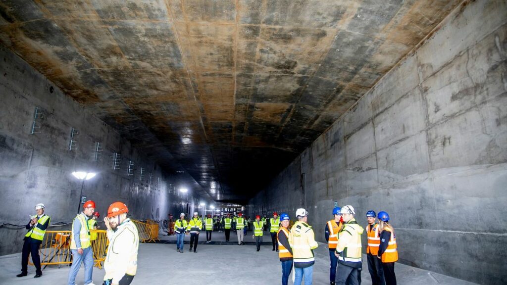 Underwater rail tunnel linking Denmark and Germany to replace 45-minute ferry with 7-minute train