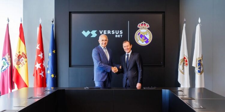 VERSUSbet is Real Madrid’s new official betting sponsor for Europe