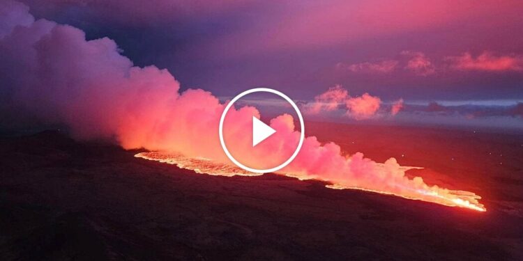 Video: Iceland Volcano Erupts for Sixth Time in Less Than a Year - The New York Times