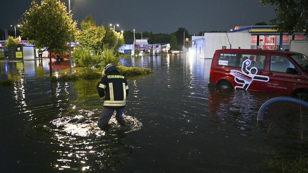 Video. Severe thunderstorms and flooding hit Germany and Belgium – Euronews