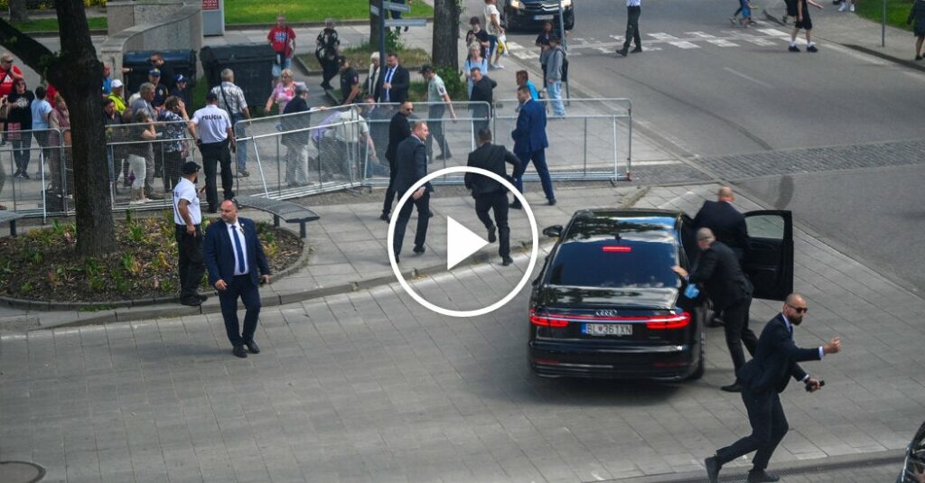 Video: Slovakia’s Prime Minister Shot in Assassination Attempt - The New York Times