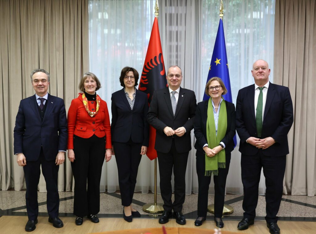 Visit in Albania of the Ambassadors of the OSCE Quint countries.