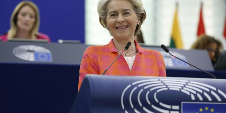 Von der Leyen praises migrant centers like the Italian one in Albania